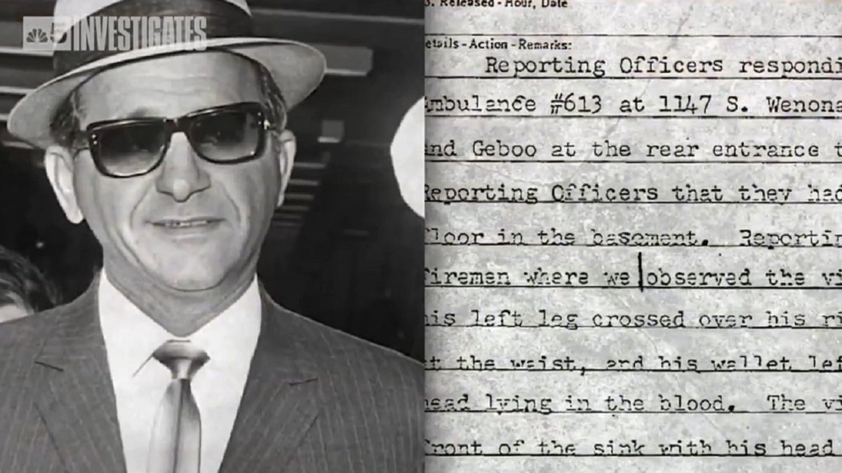 Who killed Chicago mob boss Sam Giancana? Hitman finally unmasked – NBC