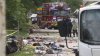 Leaking propane tank inside truck causes explosion, damages homes in suburbs