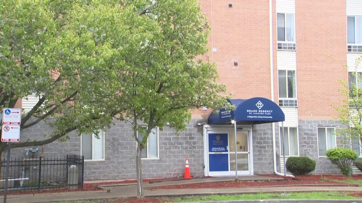 The shooting, involving Chicago police officers and a man armed with a knife,, took place inside an assisted living facility in Grand Crossing.
