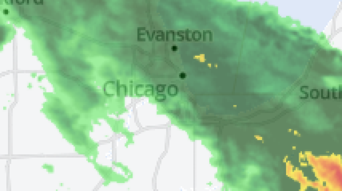 Weather radar: Track live radar as soaking rain, heavy downpours pound Chicago area