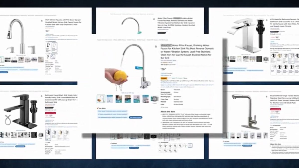 Lead, cancer-causing chemicals found in popular faucets sold online