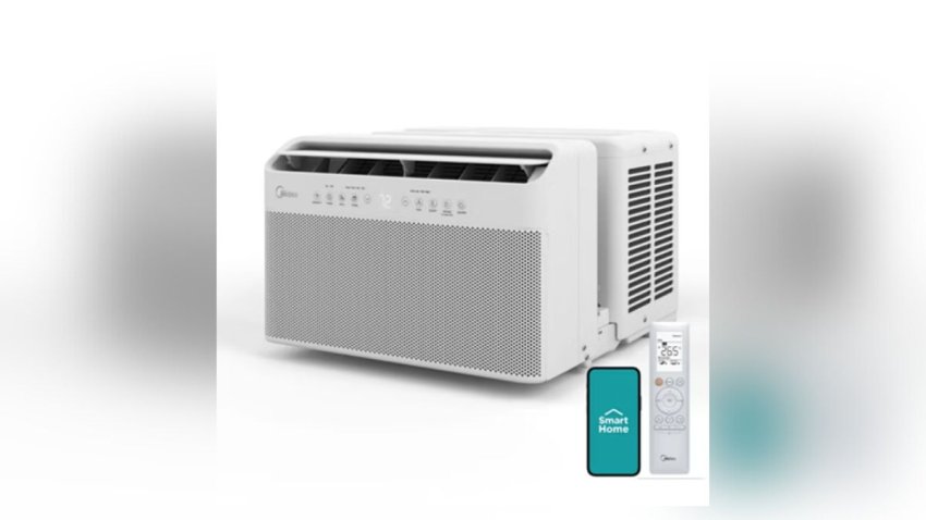 Photo of a recalled window air conditioning unit.