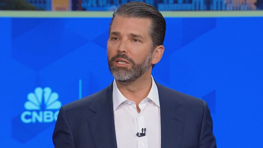 Donald Trump Jr. speaking on CNBC’s Squawk Box on June 3rd, 2025.