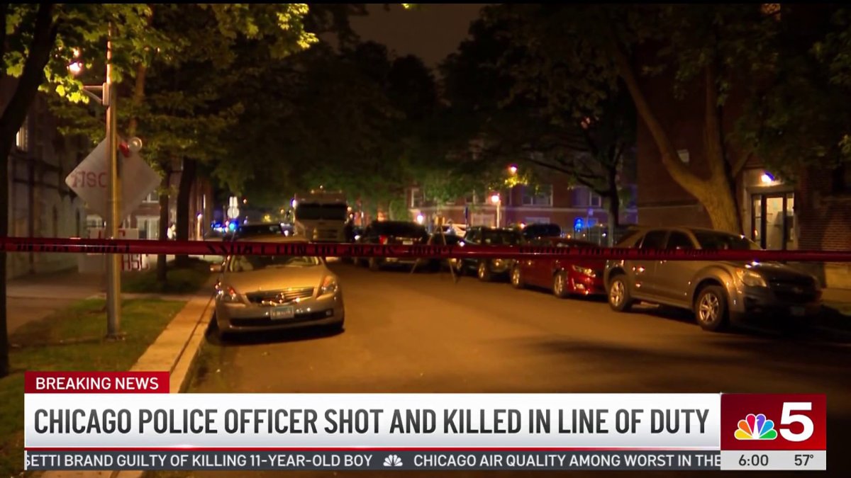 CPD officer shot, killed in the line of duty in Chatham – NBC Chicago
