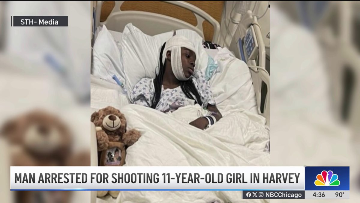 Man arrested for shooting 11-year-old girl in Harvey – NBC Chicago