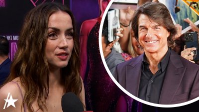 Ana de Armas says it's ‘really amazing' to be working w/ Tom Cruise