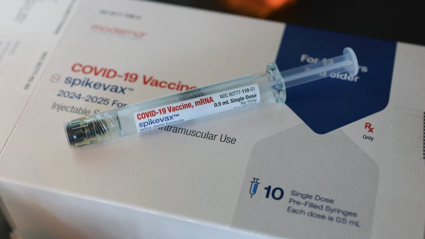 a Moderna COVID-19 vaccine