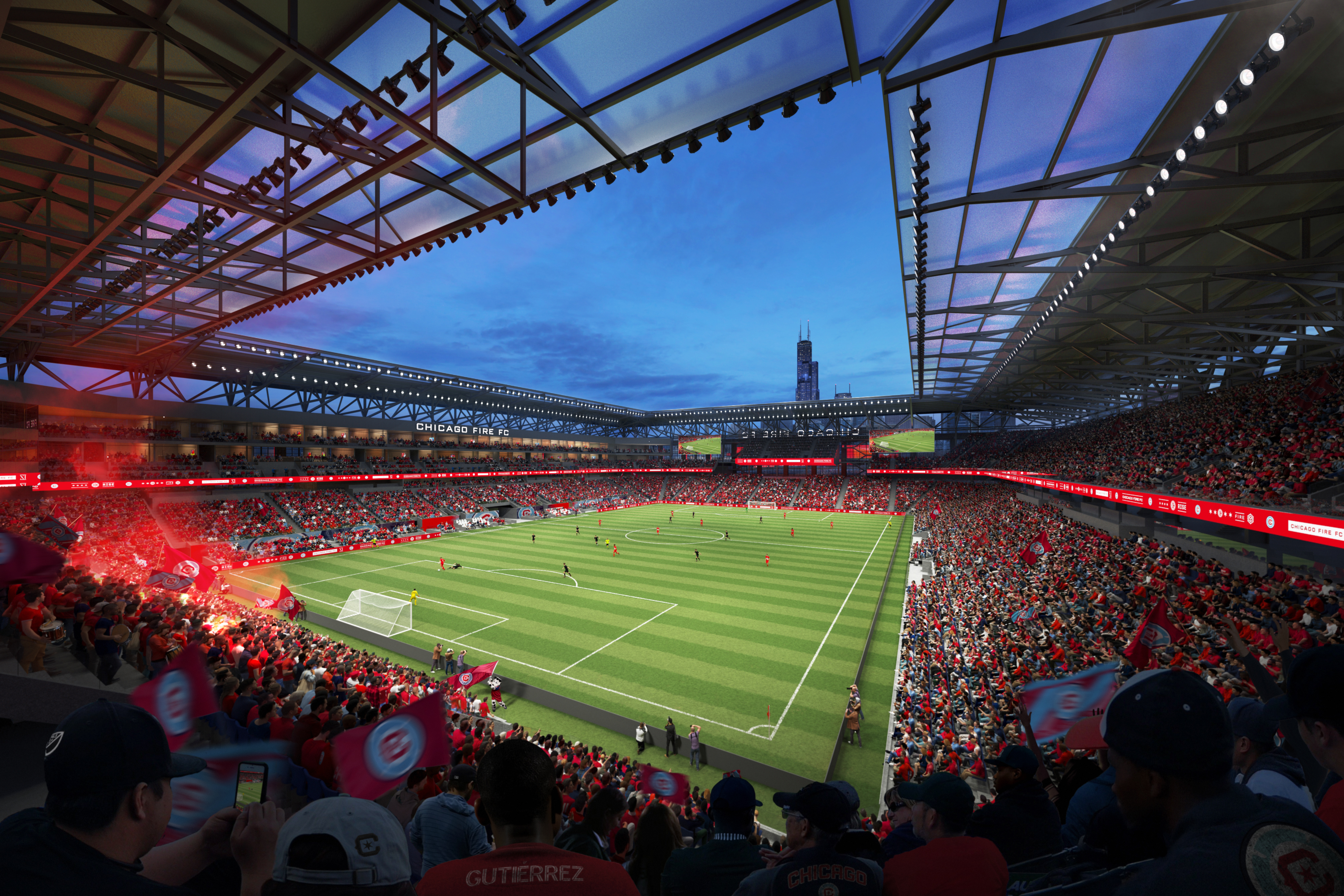 Chicago Fire break ground on new stadium. Here's what it will look like