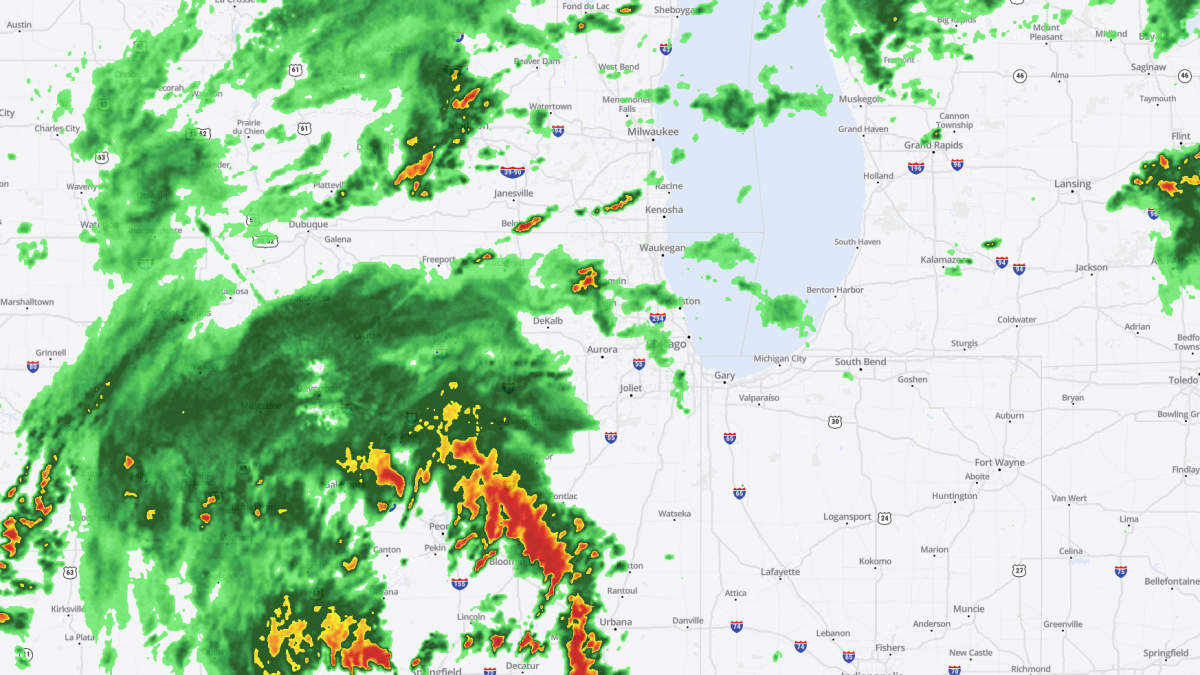 Live radar for Chicago, suburbs: Track storms moving across the region