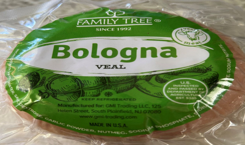 Foto de producto de fiambre de mortadela. 