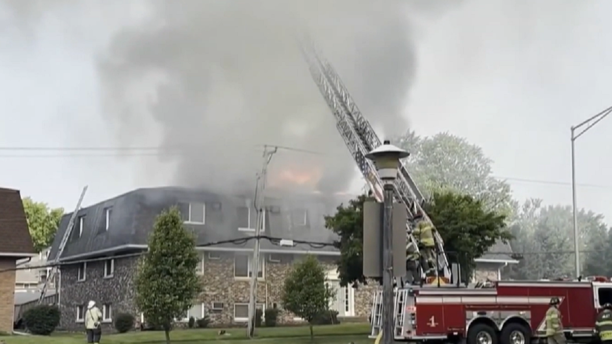 Video shows rescue of family from Joliet apartment fire that left 26 displaced