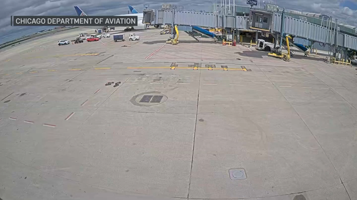 Video released showing delivery drivers vehicle on OHare tarmac in May incident