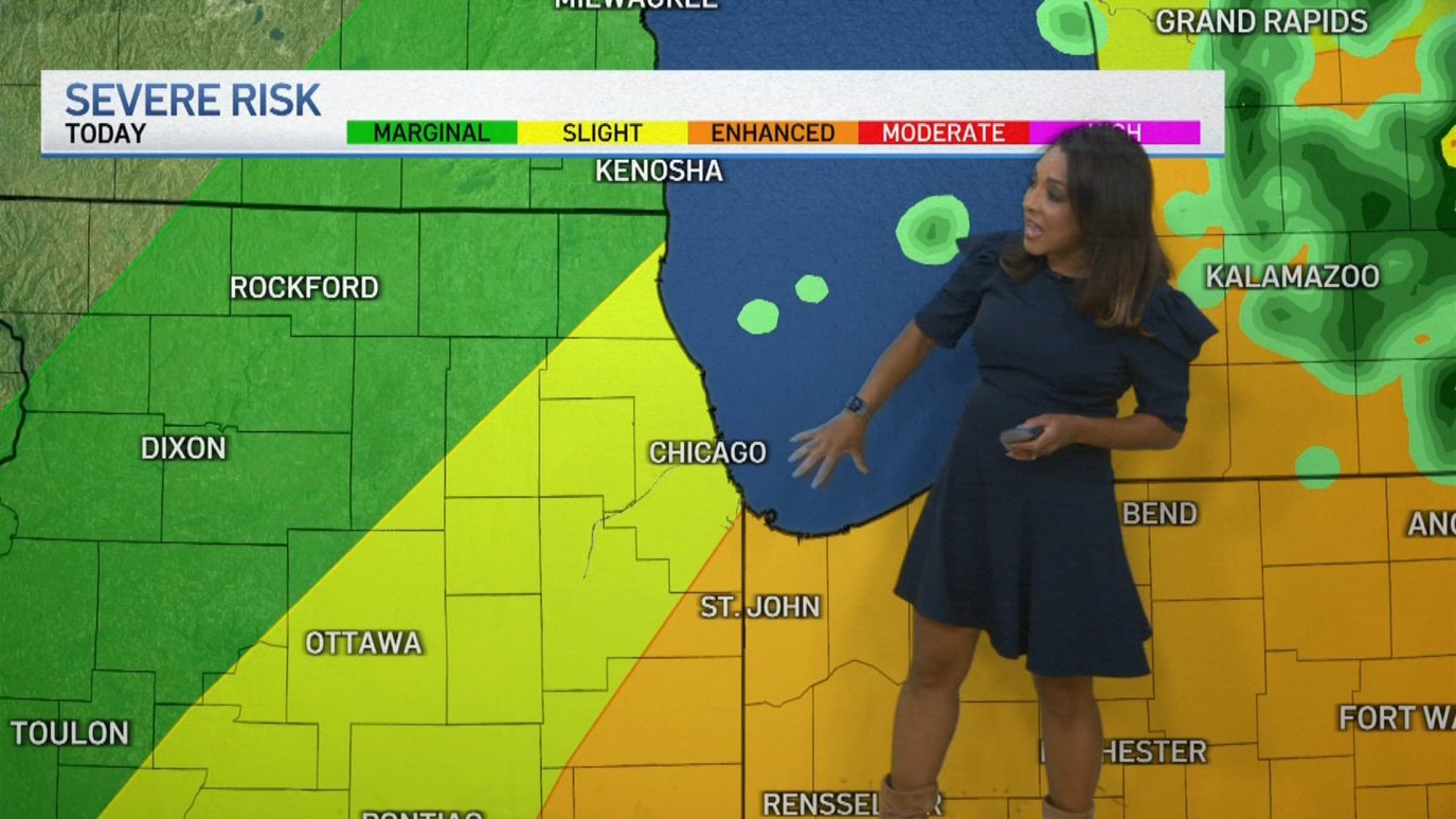 Chicago High Risk Severe weather in Illinois: When will storms hit Chicago area? – NBC ...