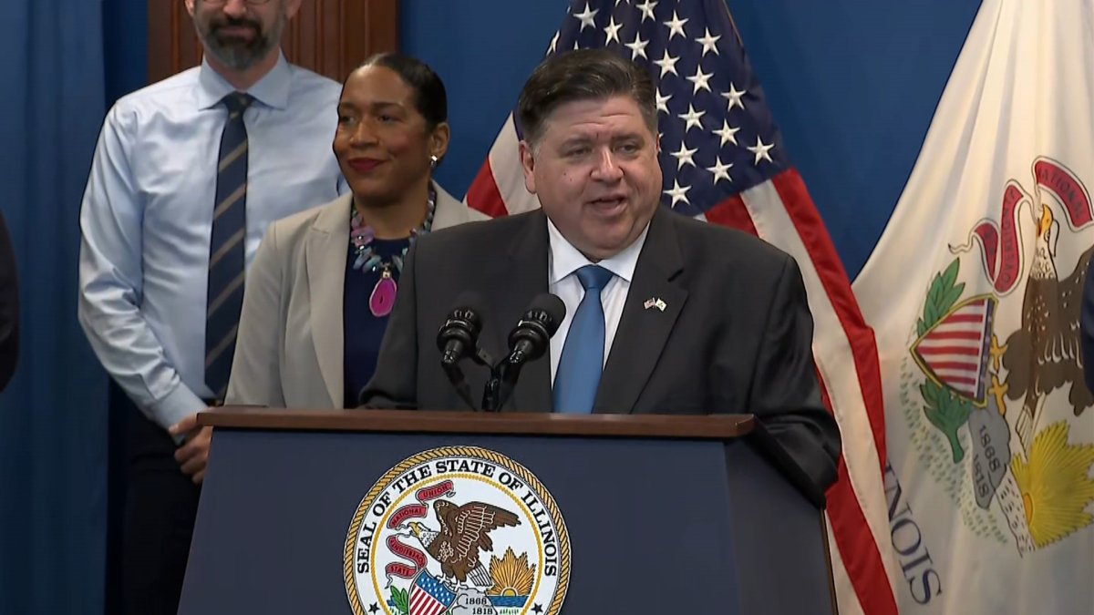 Pritzker discusses Trumps decision to send National Guard into Los Angeles
