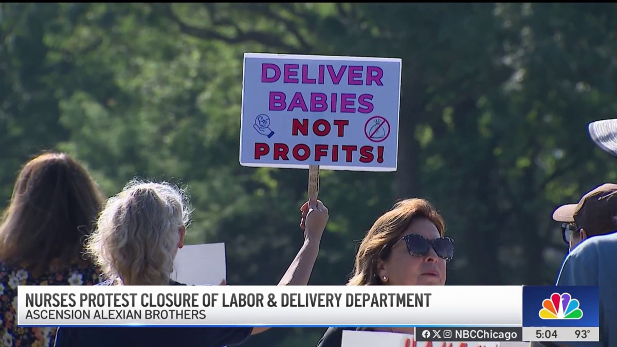 Ascension nurses rally against suburban labor and delivery unit closure ...