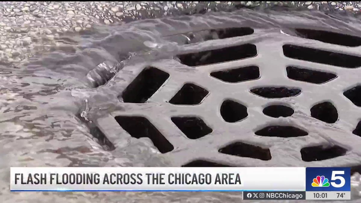 Heavy rains cause flash flooding in Chicago, suburbs – NBC Chicago