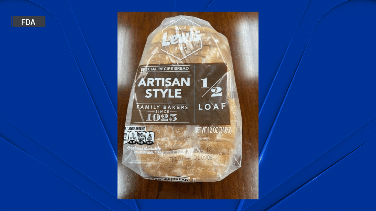 Bread sold at Illinois Kroger, Walmart stores recalled over undeclared allergen