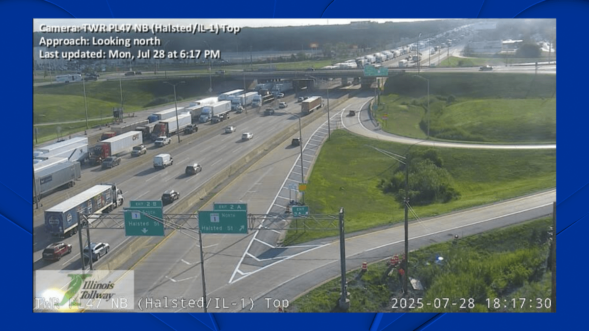 Significant backups reported on Interstate 80/294 in south suburbs following crash