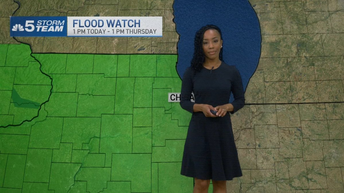 Chicago weather: Flash flood watch in effect – NBC Chicago
