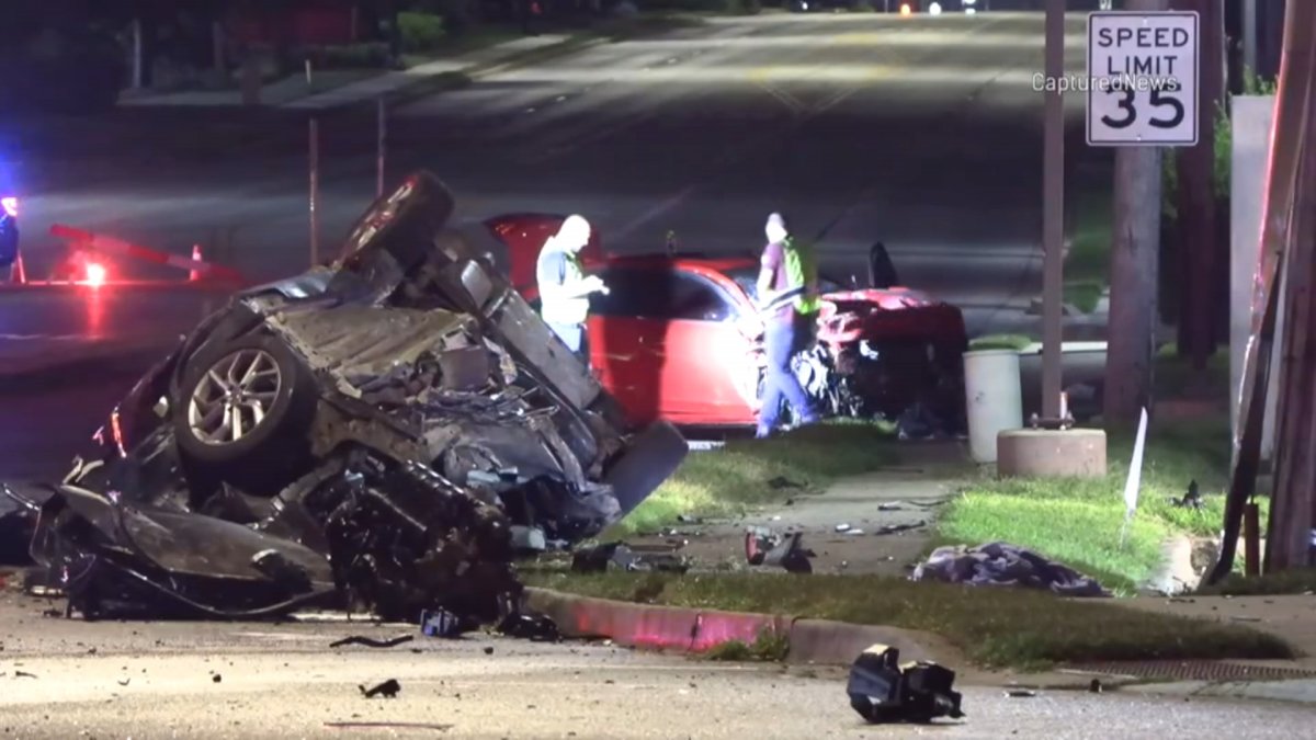 Serious McHenry crash leaves 2 teens killed and 1 injured, with cars mangled and destroyed