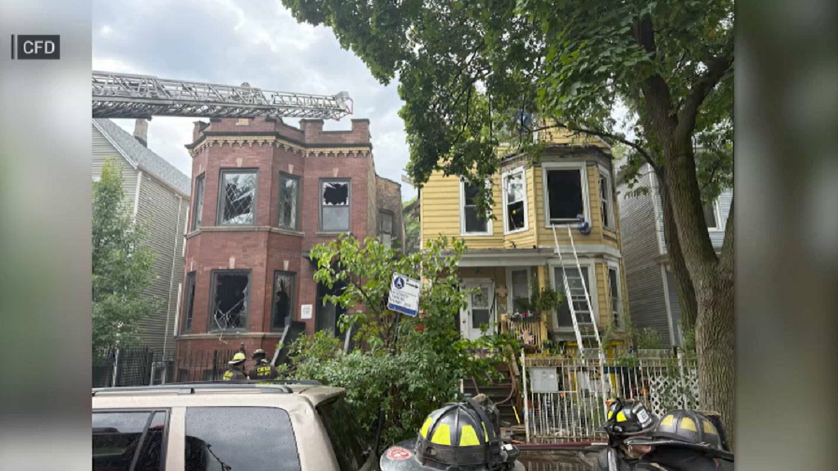 Woman in custody after child killed, 2 others injured in stabbing, fire in Logan Square