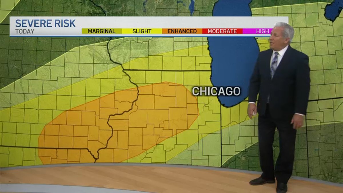 Damaging winds, hail, flooding, &lsquo;brief tornadoes possible in Friday storms