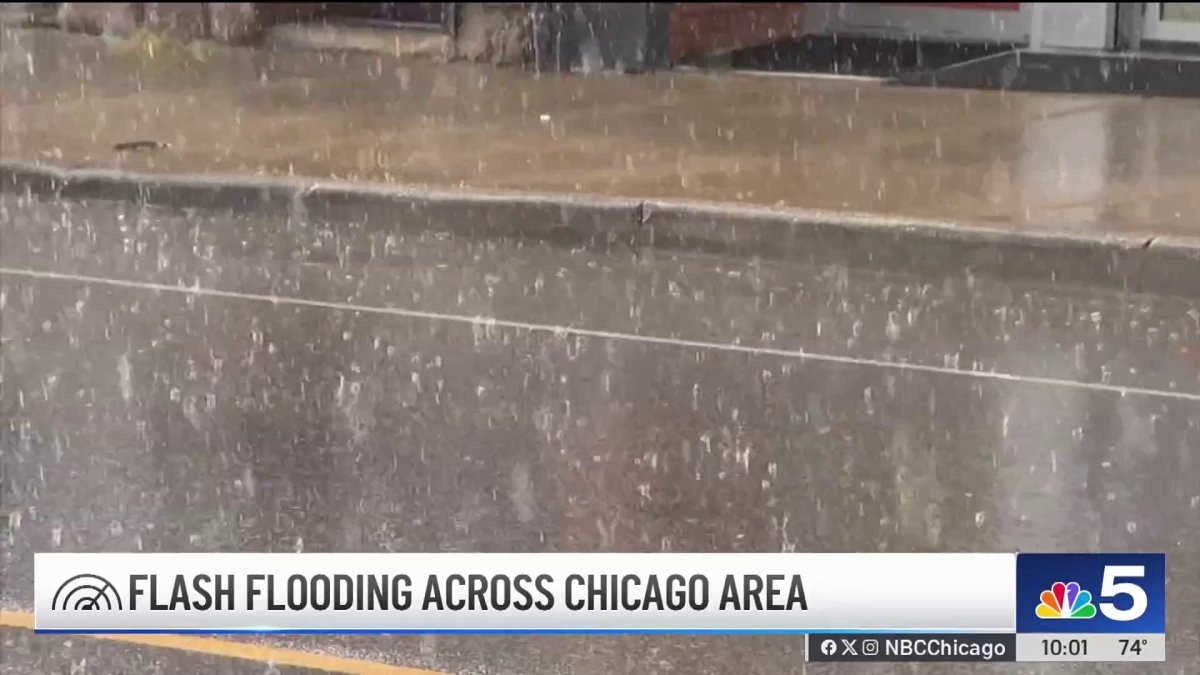 Flash floods and downed trees across Chicago area amid storms – NBC Chicago