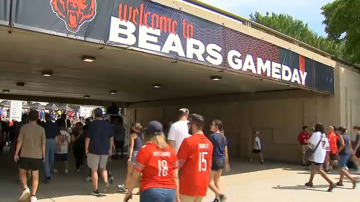 Bears fans excited for first preseason game, uncertain about future stadium plans