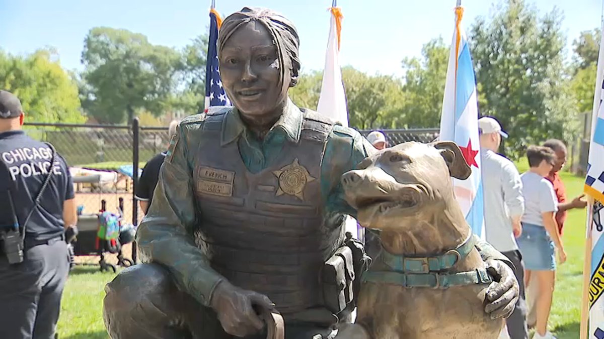 New statue honors fallen Chicago Police Officer Ella French