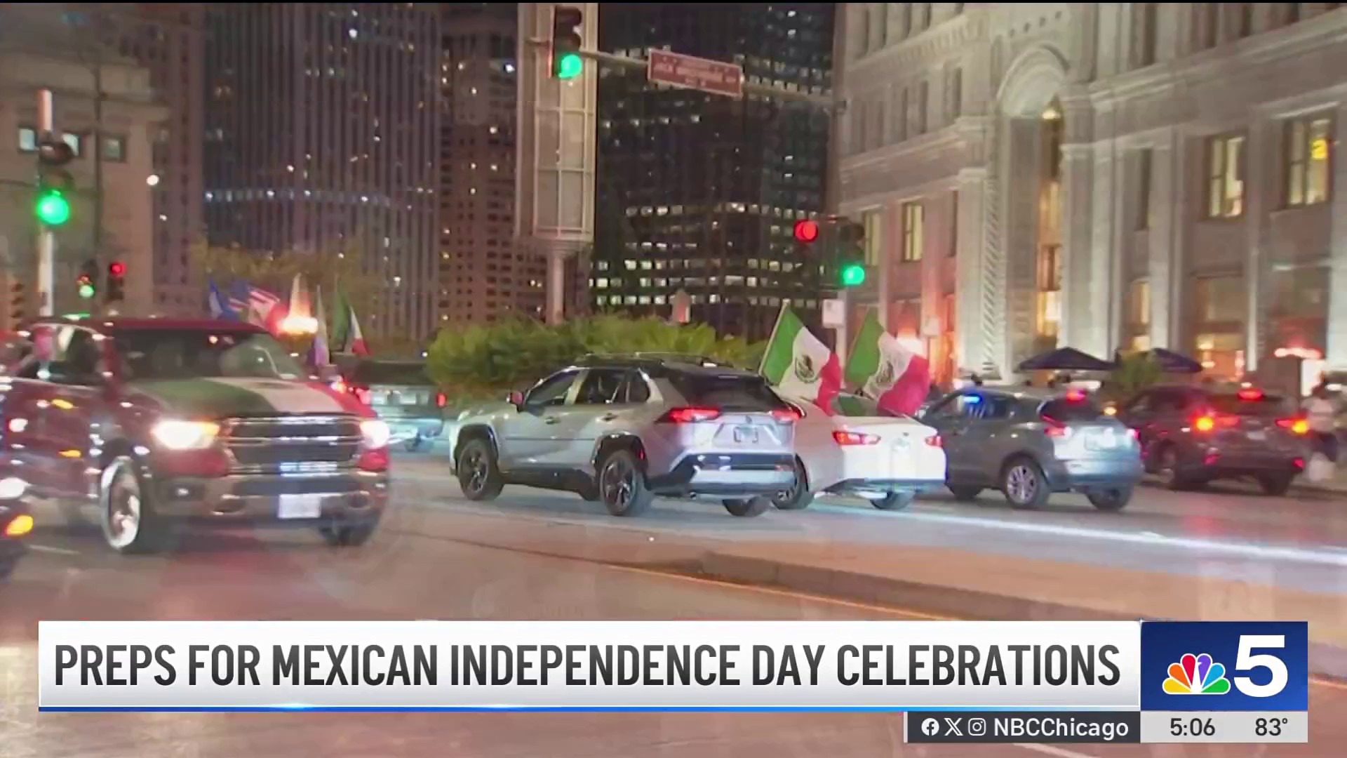 Chicago Mexican Independence Day weekend: Possible rolling street