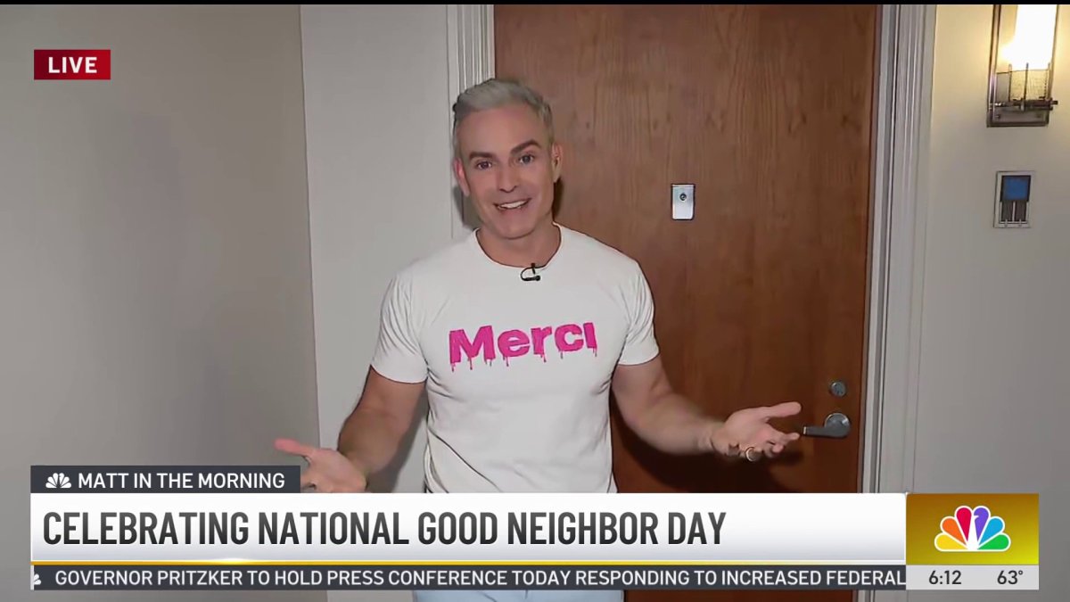 Matthew Rodrigues Matt Rodrigues celebrates National Good Neighbor Day with neighbors ...