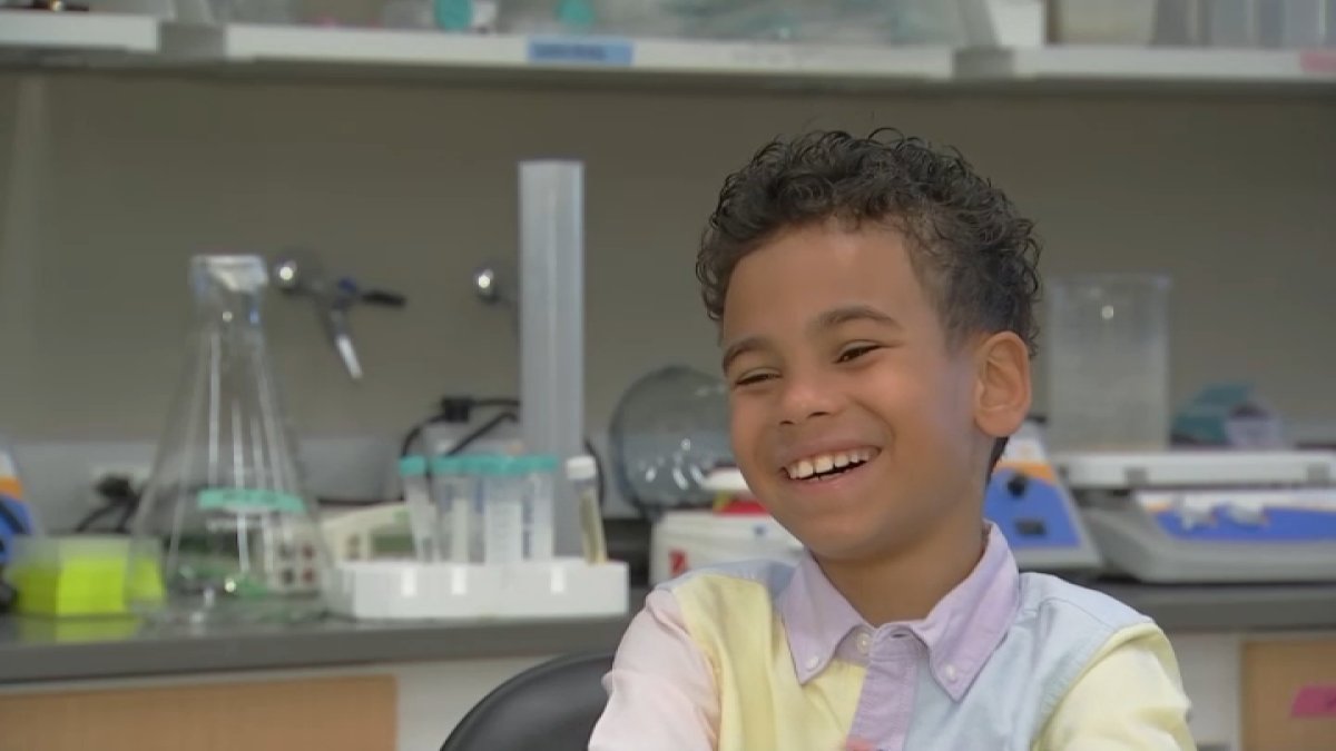 ‘He's making history': Pennsylvania boy, 9, lives in Collegeville and goes to college