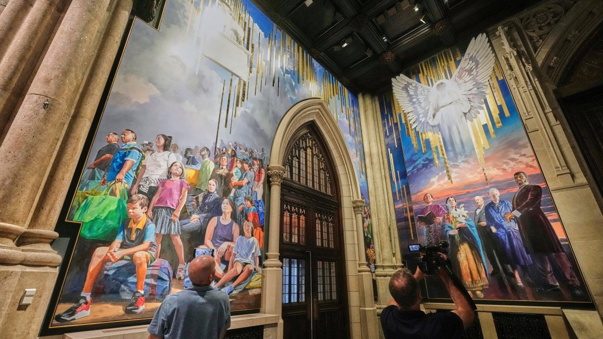 What New Mural at St. Patrick’s Cathedral Celebrates NYC’s Immigrants?