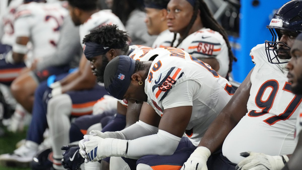 Bears blown out by Lions as Jared Goff throws 5 TD passes