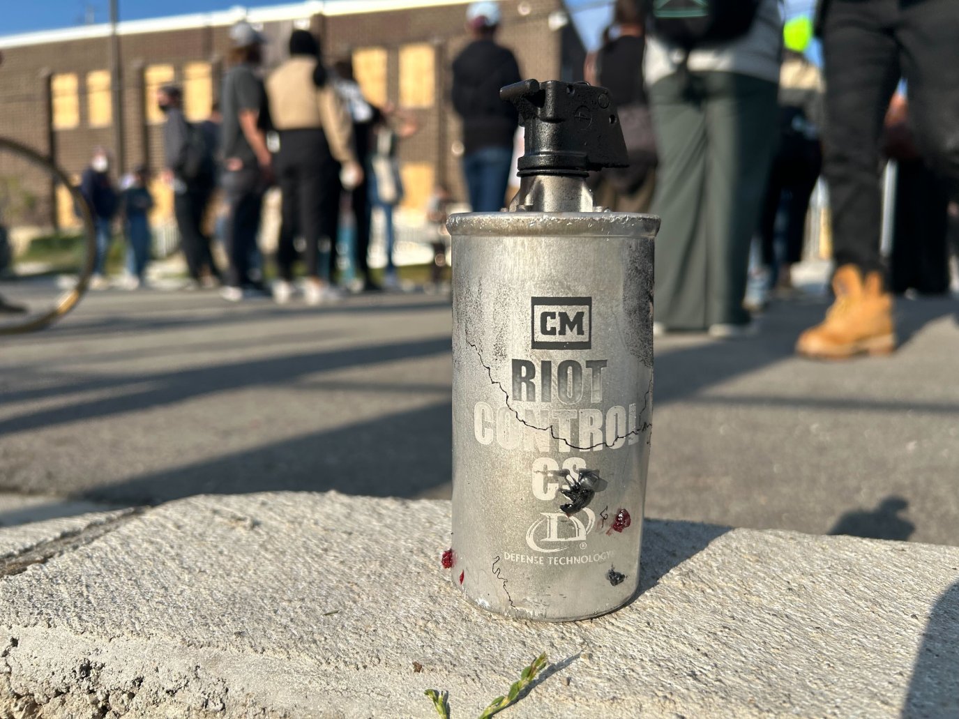 Disperser Riot Control Armed ICE guards, protesters clash outside Broadview facility – NBC Chicago