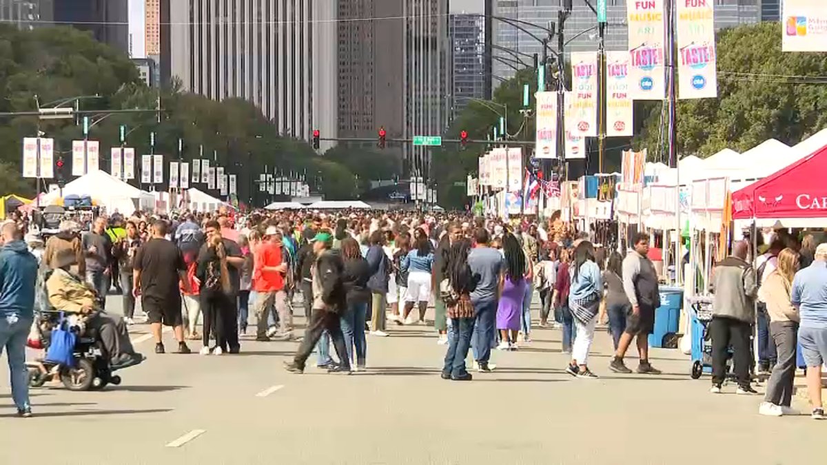 Taste of Chicago underway this weekend &ndash; with one big change compared to past years