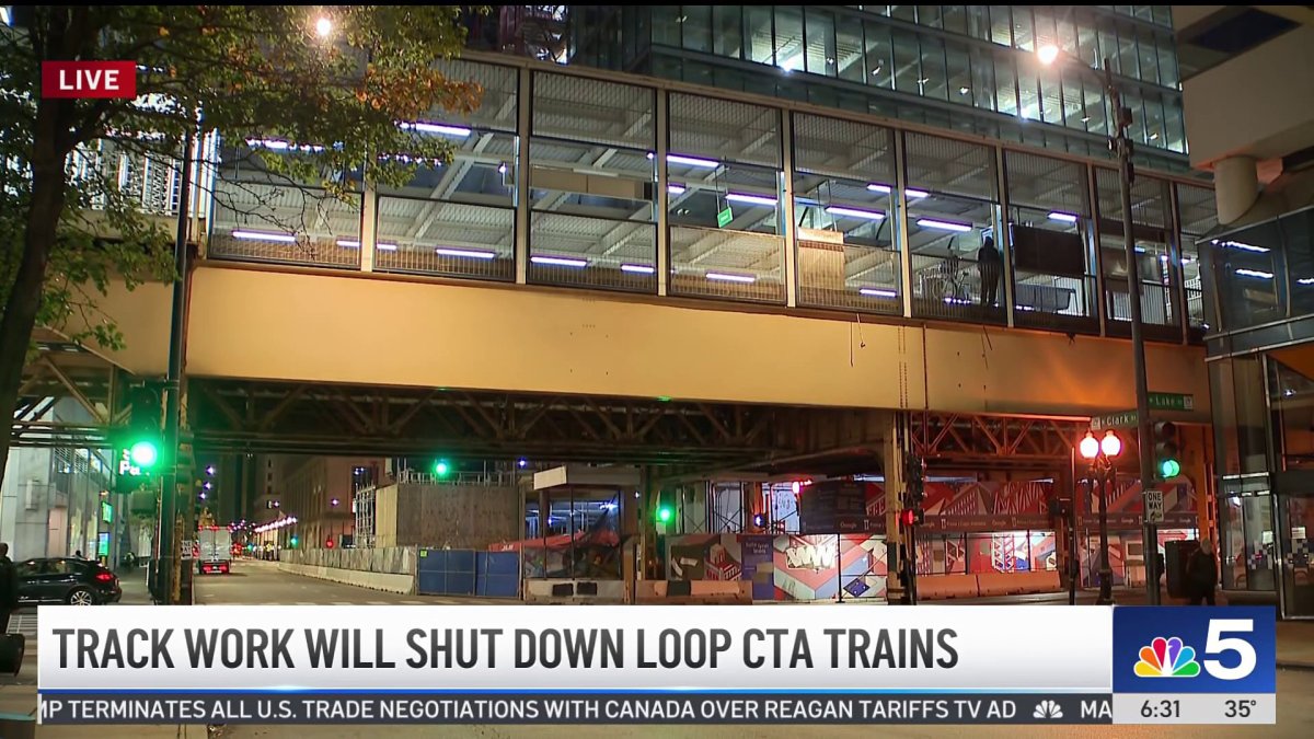 CTA to cut service to 4 busy Loop trains – NBC Chicago