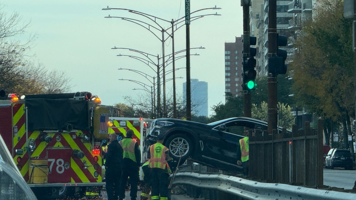 Lake View East crash snarls DuSable Lake Shore Drive traffic – NBC Chicago