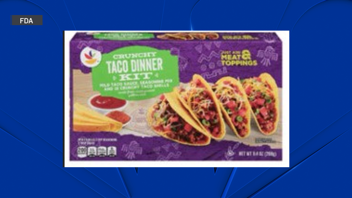 Taco kits sold at Aldi recalled after seasoning packets swapped with cocoa mix