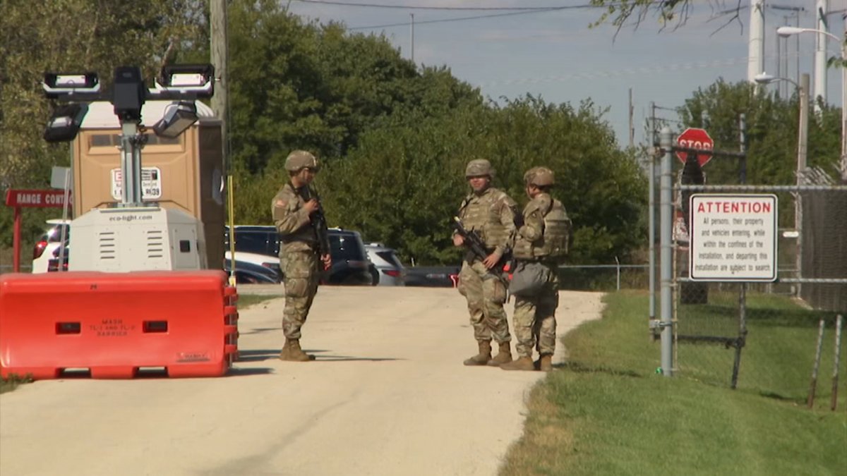 Hundreds of National Guard members deployed in Chicago area – NBC Chi...