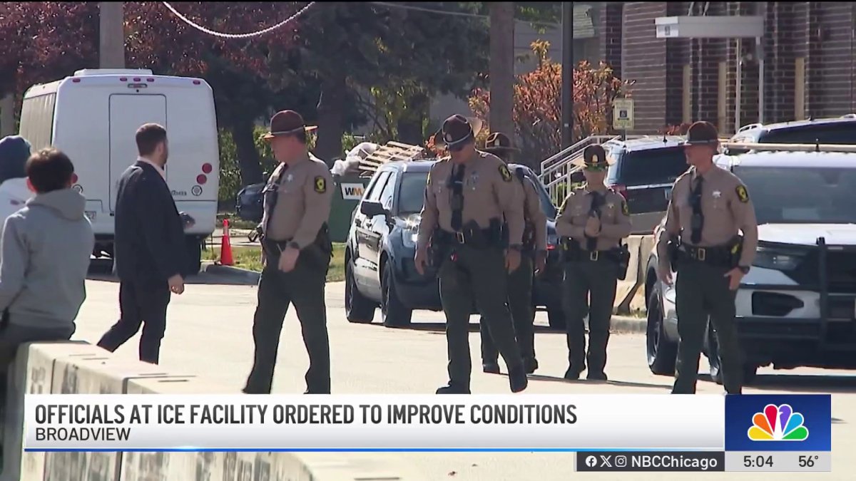 Judge orders changes be made at Broadview ICE facility – NBC Chicago
