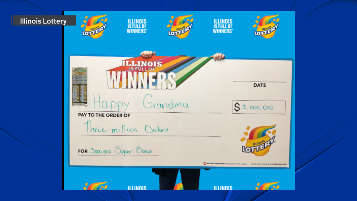 Grandma wins $3M on $30 lottery scratch-off ticket purchased in western suburb