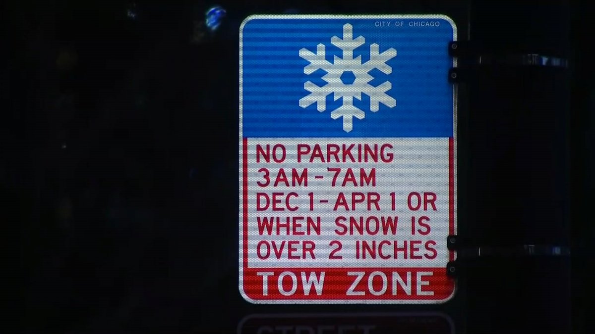 With Chicago's winter overnight parking ban going into effect early Monday, drivers will want to be mindful of parking signs to avoid a tow and fines.