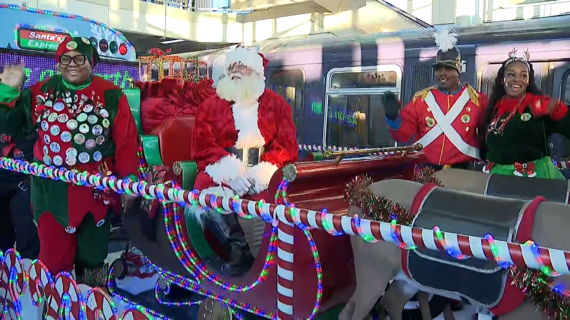 Catch a ride with Santa aboard the CTA Holiday Train and Bus: See the schedule