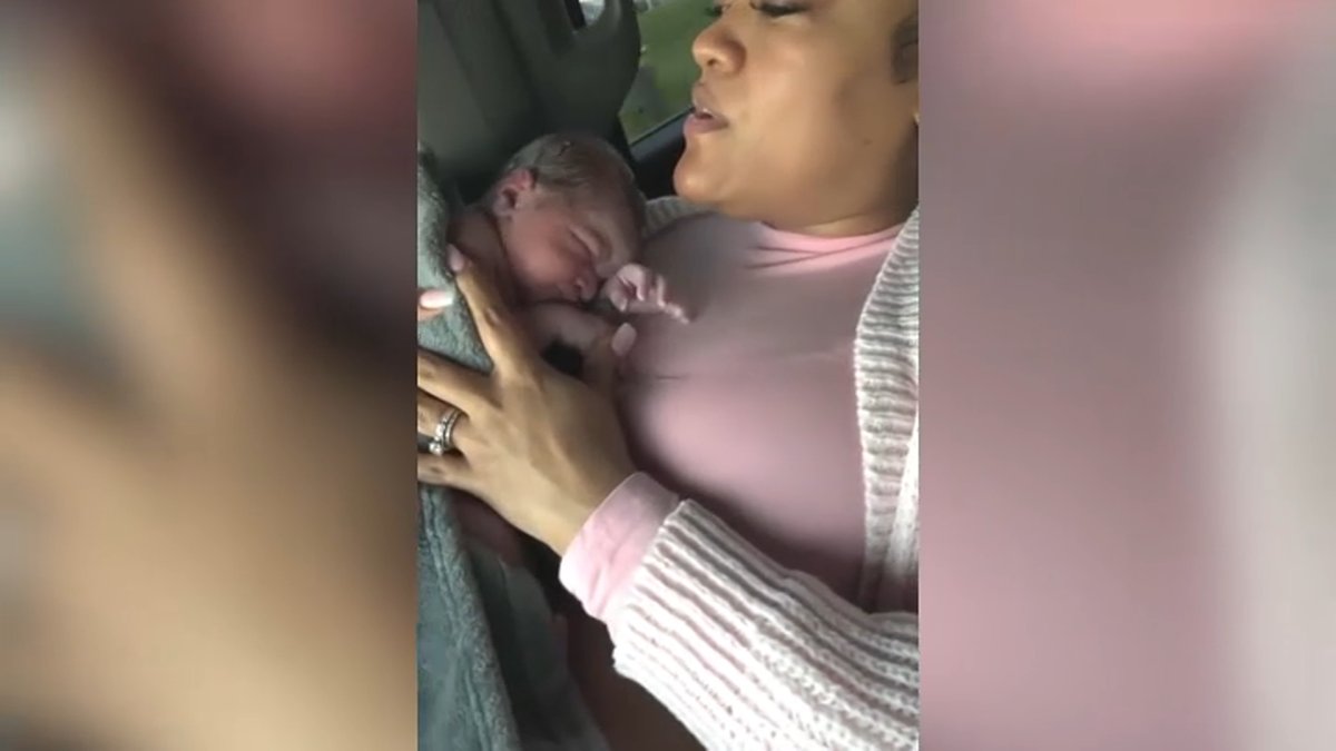 A doctor and nurse who discharged a pregnant woman from an Indiana hospital just minutes before she gave birth on the side of the road have been fired.