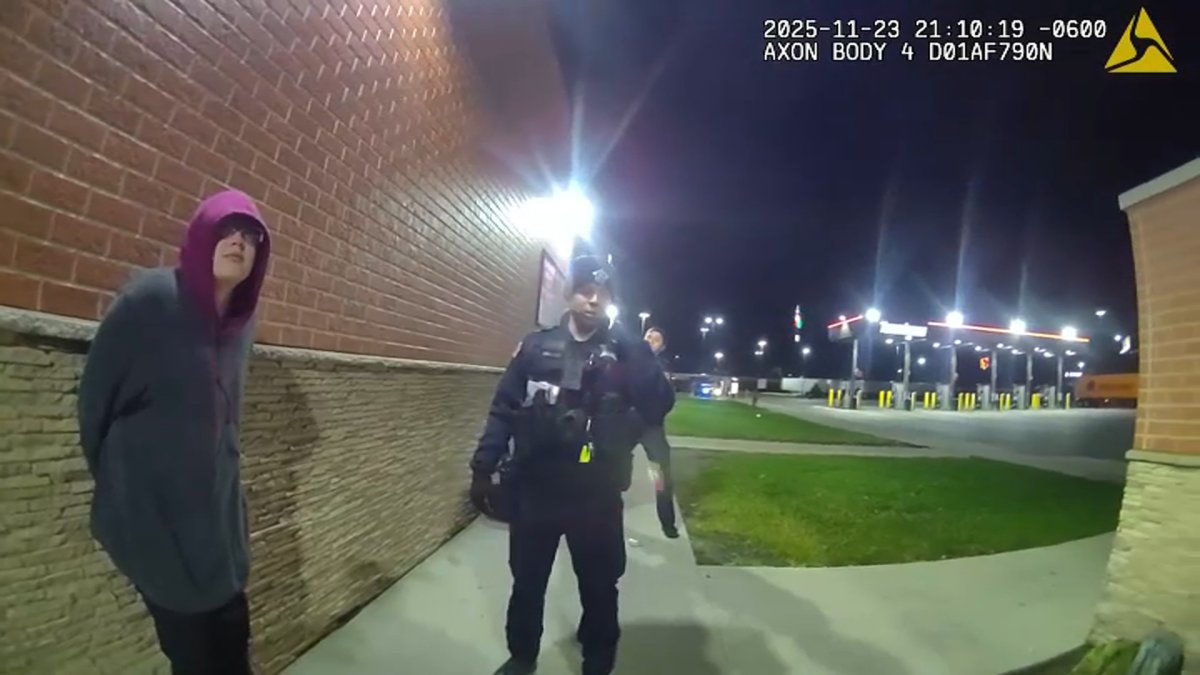 Bodycam videos show how &lsquo;Slender Man attacker was found in Posen after escape