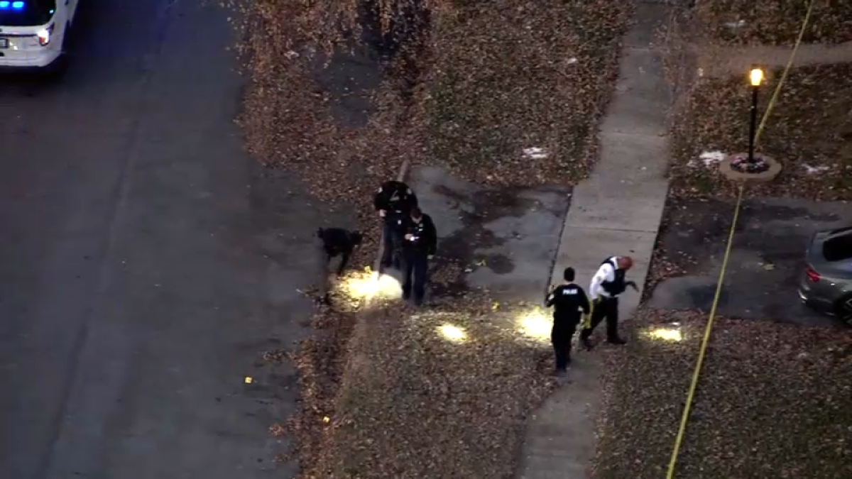 Street blocked in Glenwood as police search area with flashlights, video shows