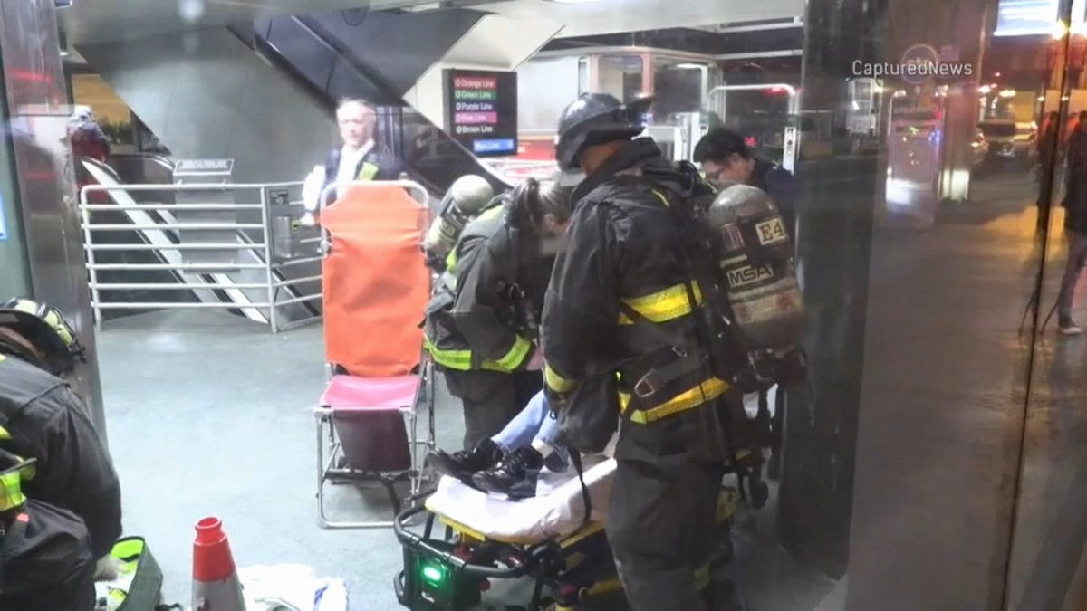 A suspect who allegedly poured a flammable liquid on a 26-year-old woman and set her on fire onboard a CTA train this week is now facing terrorism charges.