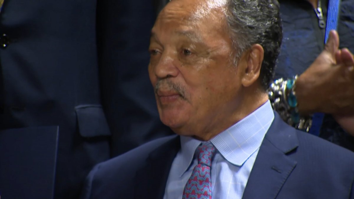 Rev. Jesse Jackson currently hospitalized, source tells NBC Chicago Rev. Jesse Jackson currently hospitalized, source tells NBC Chicago