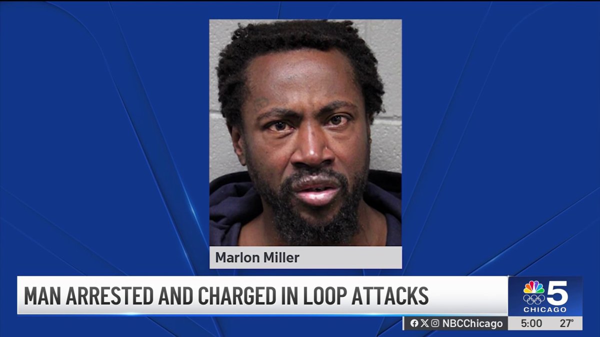 Man arrested after separate attacks on 3 women in the Loop – NBC Chicago